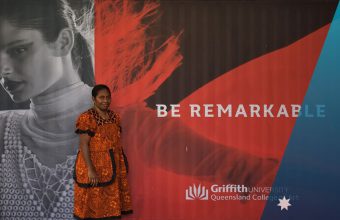 Australia Awards Vanuatu Awardee Leisau Tarip in the 2019 Australia Awards Women’s Leadership Initiative